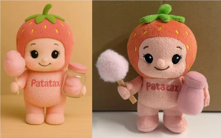 Peluche: modello completo