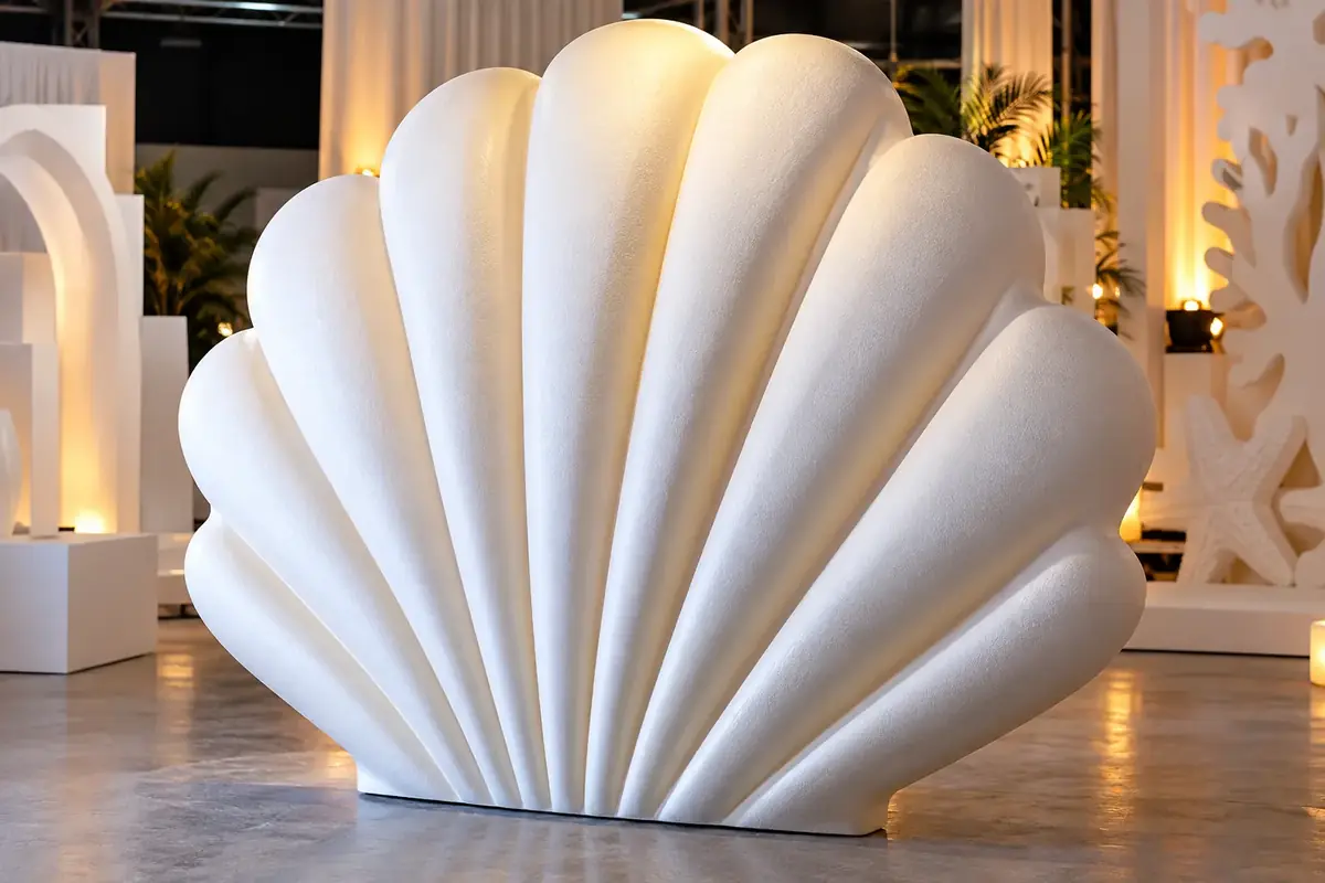 Scultura in polistirolo realizzata su misura